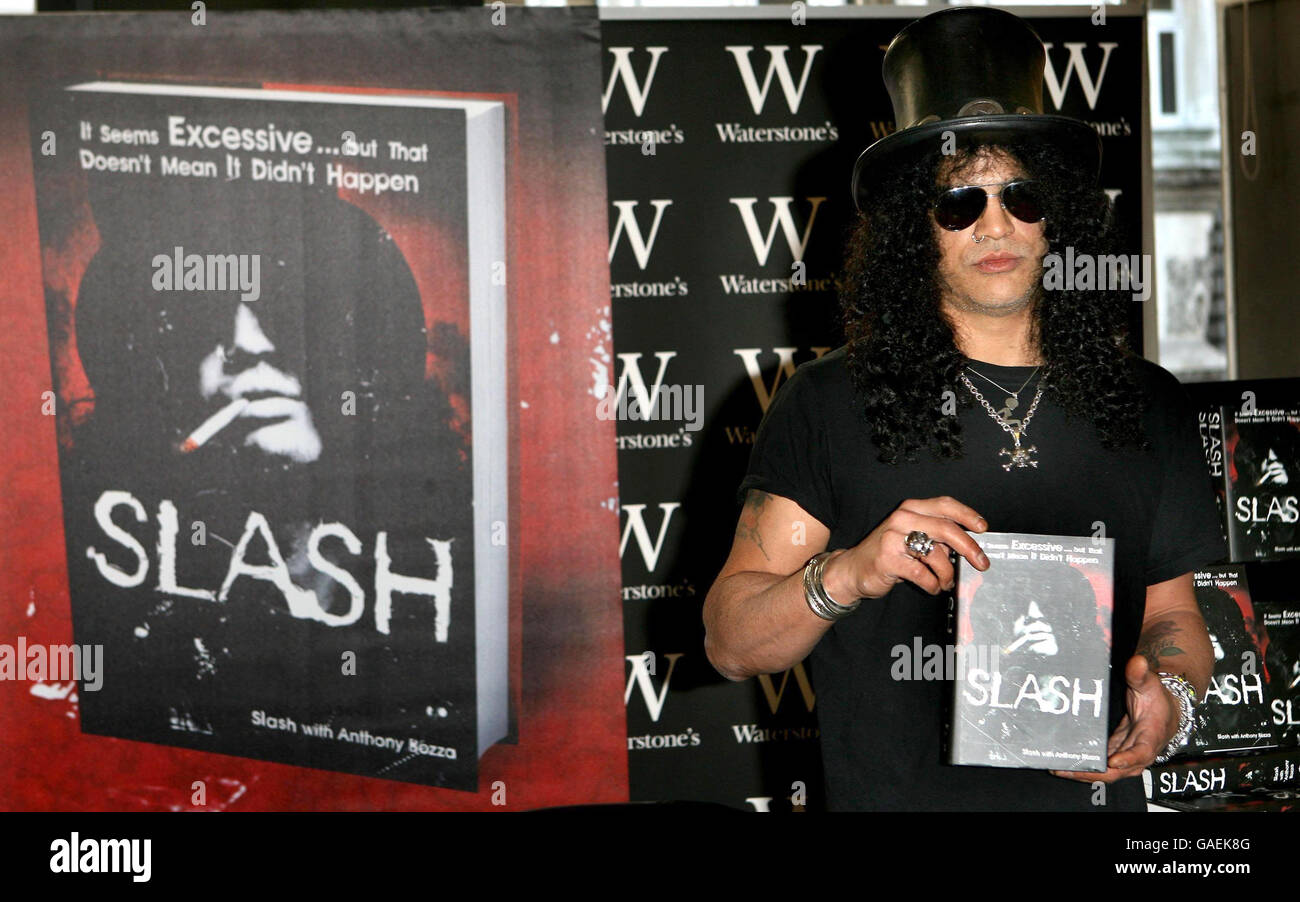 La autobiografía Slash De Guns N' Roses a Velvet Revolver 