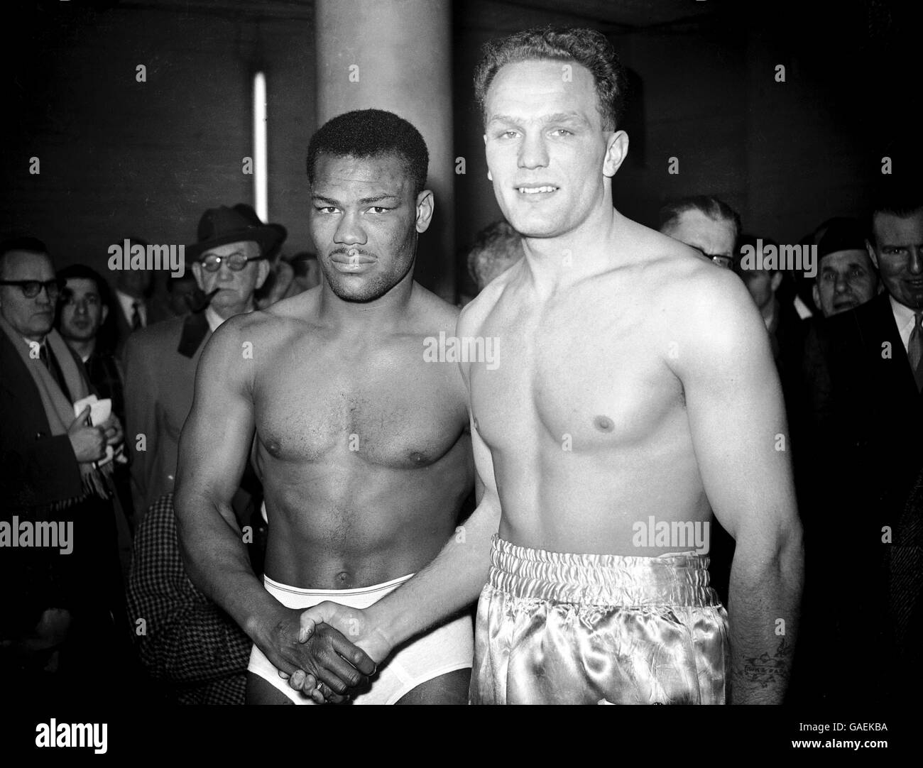 Boxing British Empire Heavyweight Championship Henry Cooper v Joe