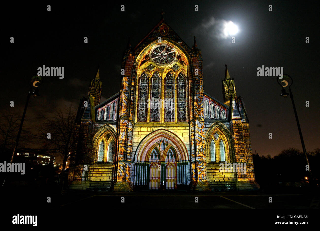Glasgow's international festival of light Stock Photo Alamy