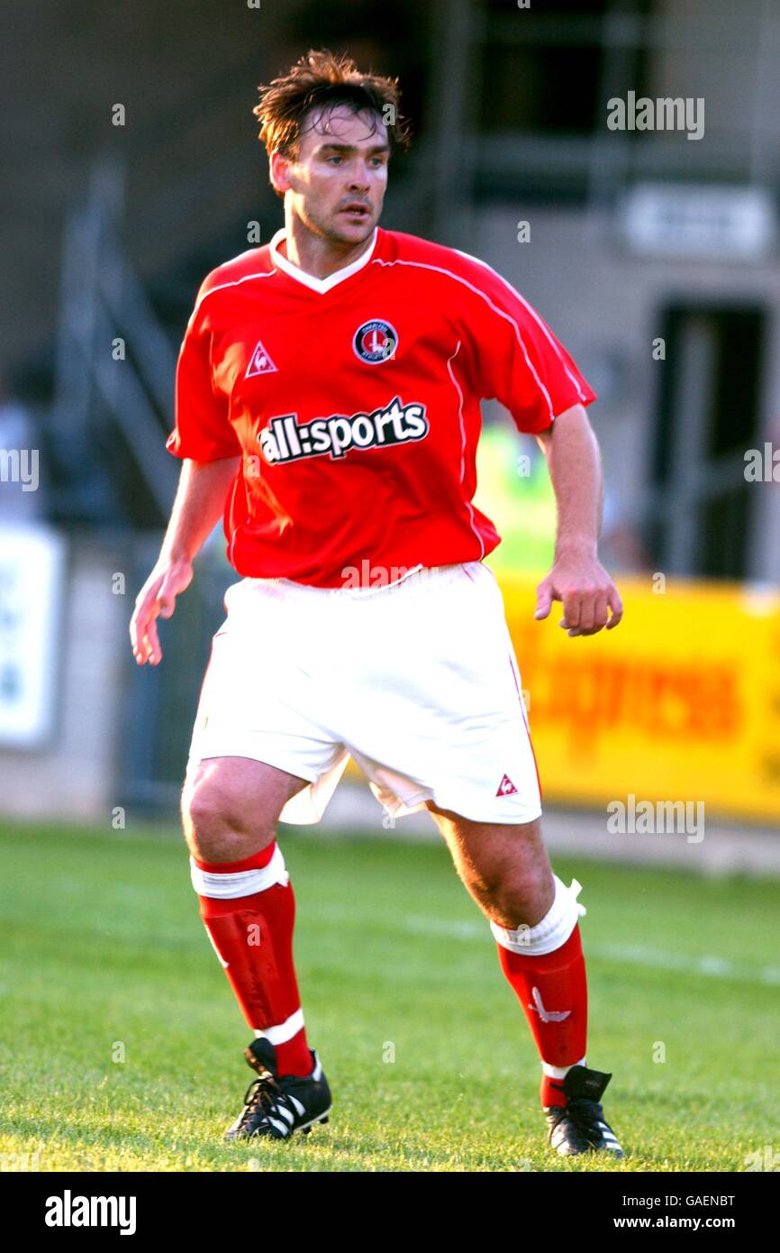 Soccer - Friendly - Torquay United v Charlton Athletic. Steve Brown, Charlton Athletic Stock Photo