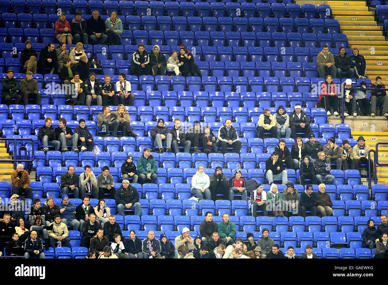 Empty seats at the reebok stadium hi-res stock photography and images -  Alamy