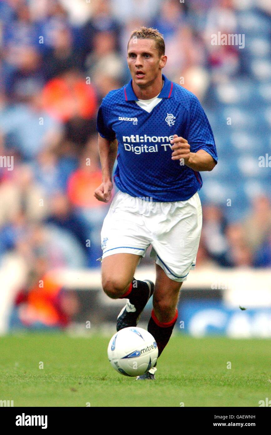 Soccer friendly rangers v leeds united hi-res stock photography and ...