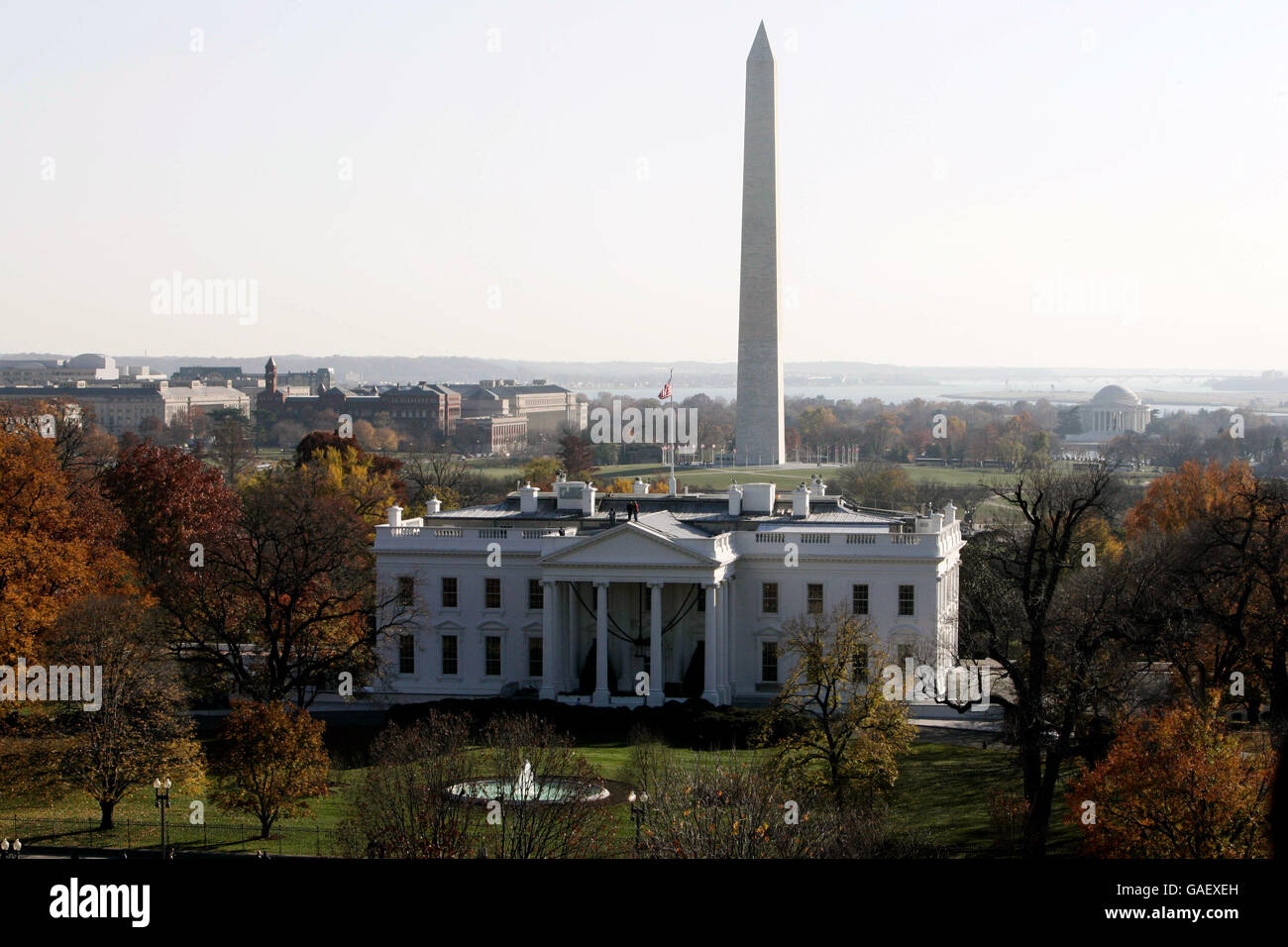 White house washington general view hi-res stock photography and images ...