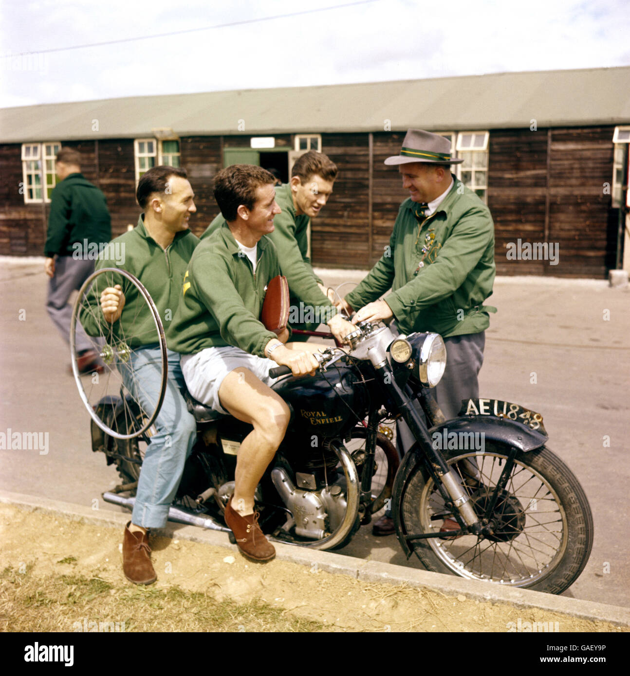 1958 British Empire and Commonwealth Games Cycling Cardiff Stock