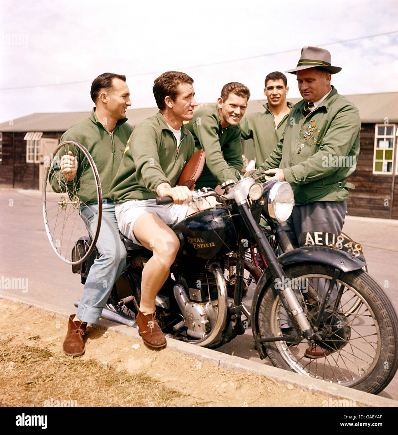 1958 British Empire and Commonwealth Games Cycling Cardiff Stock