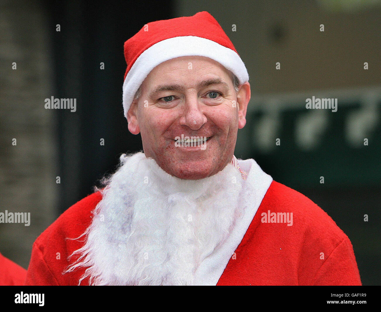 World record for most Santas in one place Stock Photo Alamy