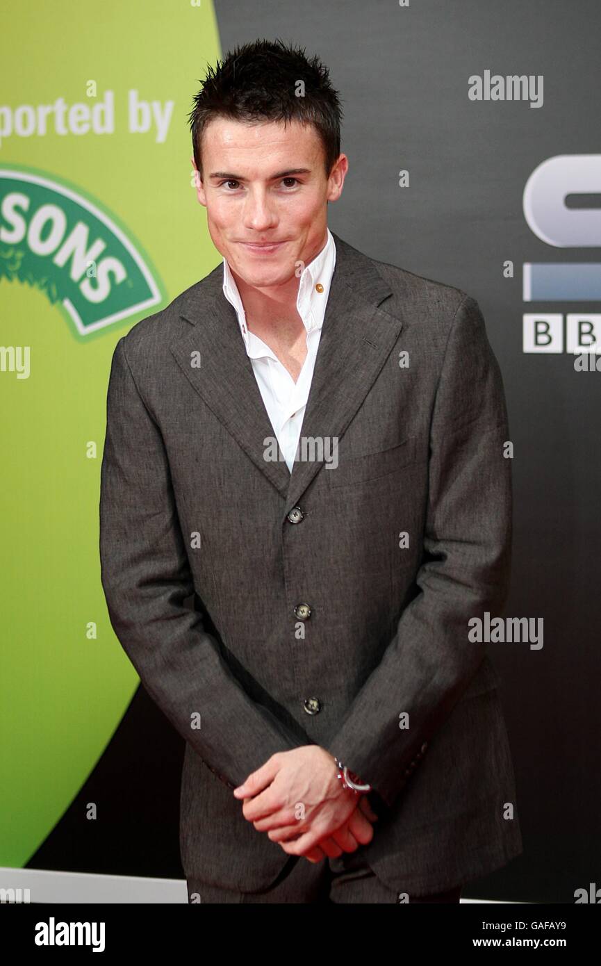 James Toseland arrives for BBC Sports Personality of the Year 2007 awards, at the NEC in Birmingham. Stock Photo