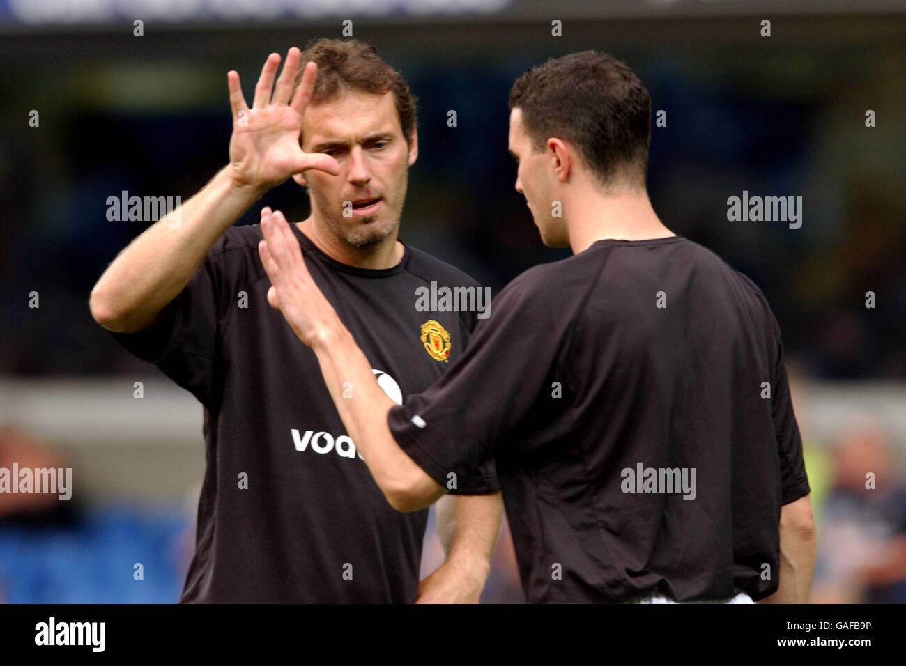 Soccer - FA Barclaycard Premiership - Chelsea v Manchester United Stock Photo