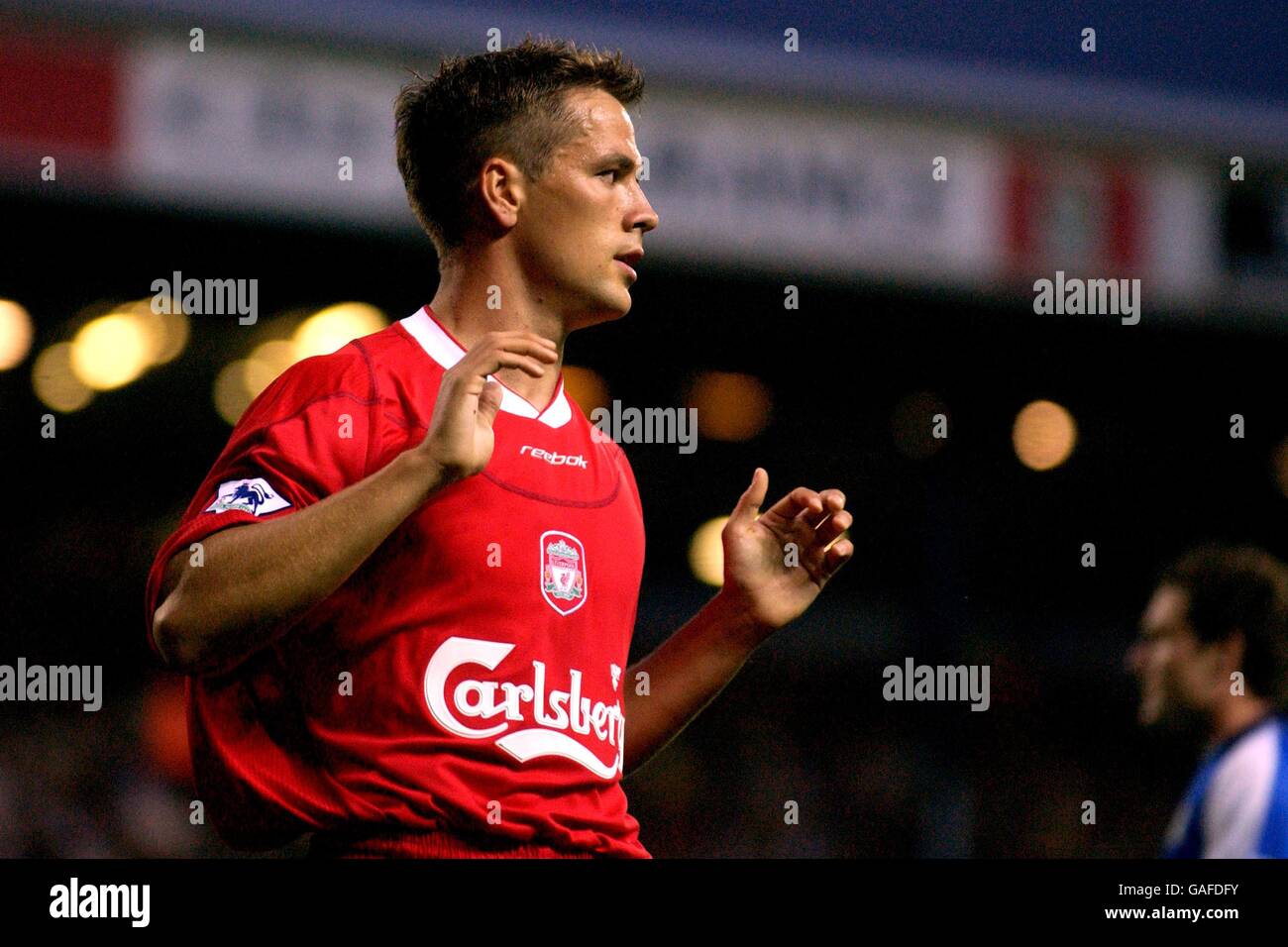 Soccer - FA Barclaycard Premiership - Blackburn Rovers v Liverpool. Michael Owen, Liverpool Stock Photo