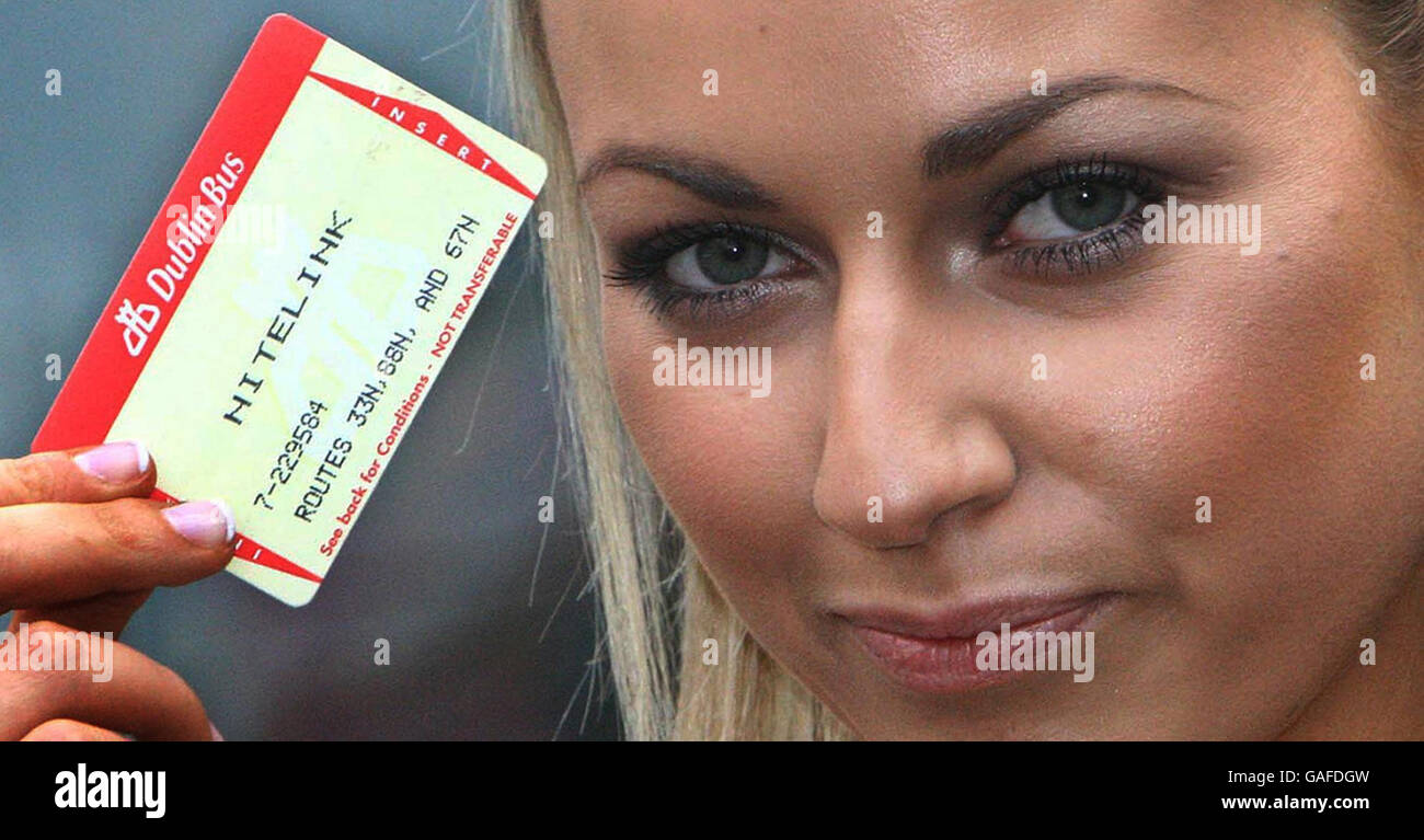 Dublin buses running late until Christmas Stock Photo Alamy