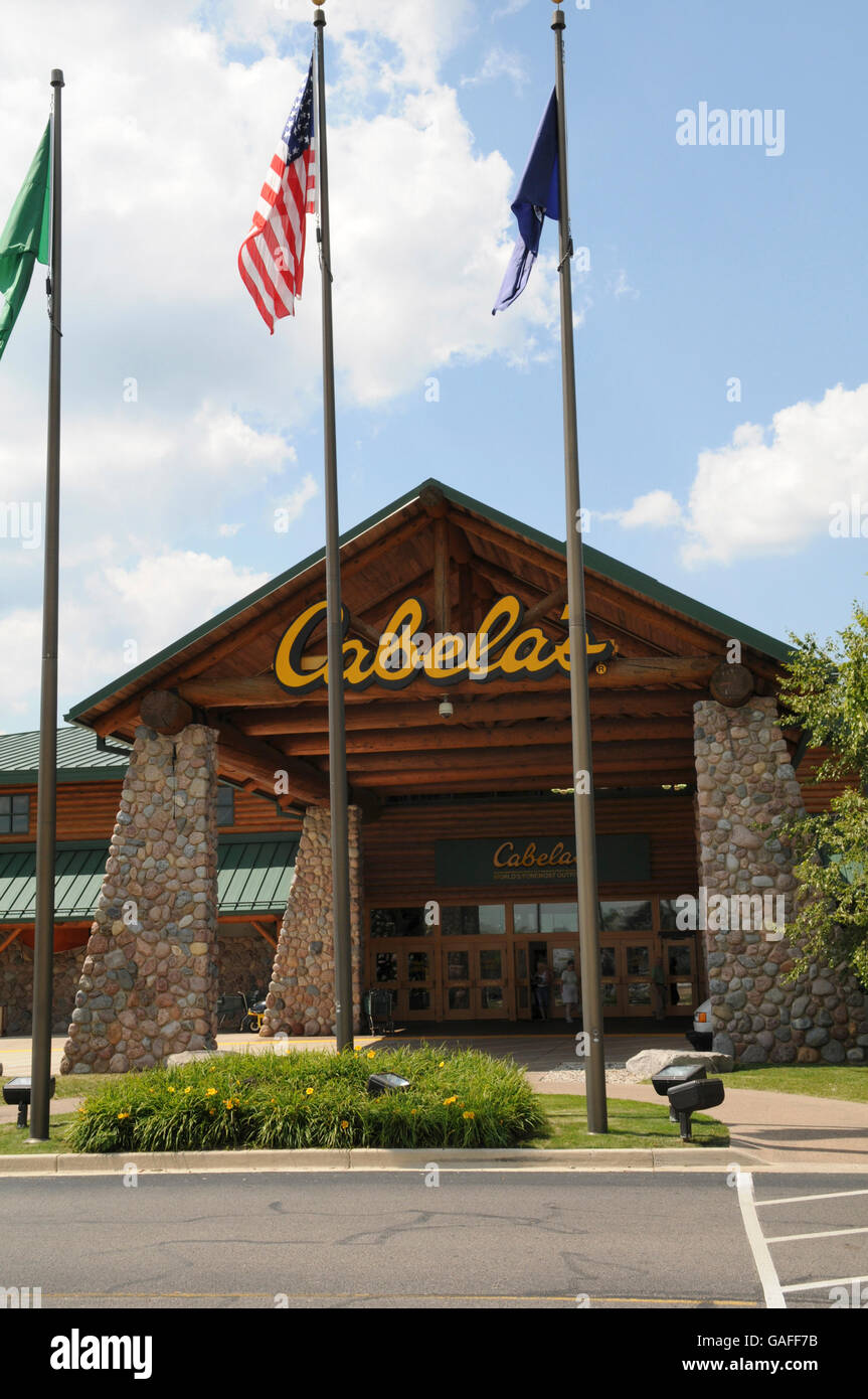 Cabelas store in Dundee Michigan Stock Photo Alamy