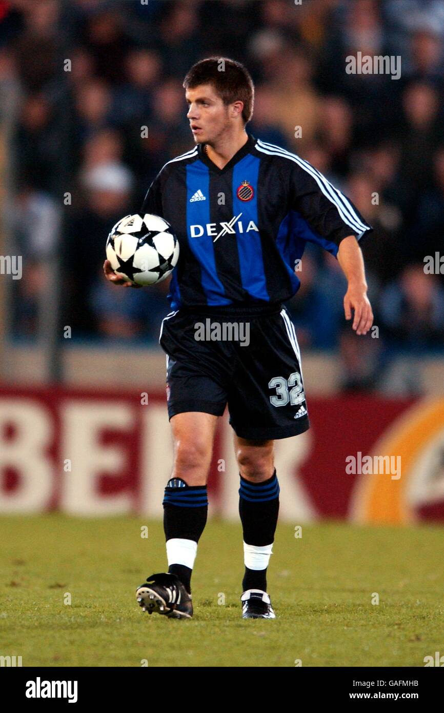 Soccer - UEFA Champions League - Second Qualifying Round - First Leg - Club  Brugge v Lokomotiv Plovdiv. Gaetan Englebert, Club Brugge Stock Photo -  Alamy