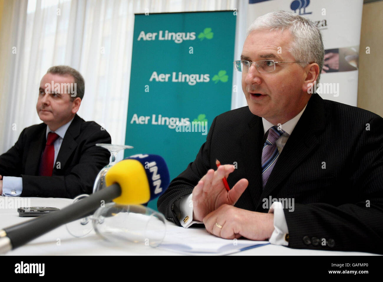 Aer Lingus launch new route Stock Photo