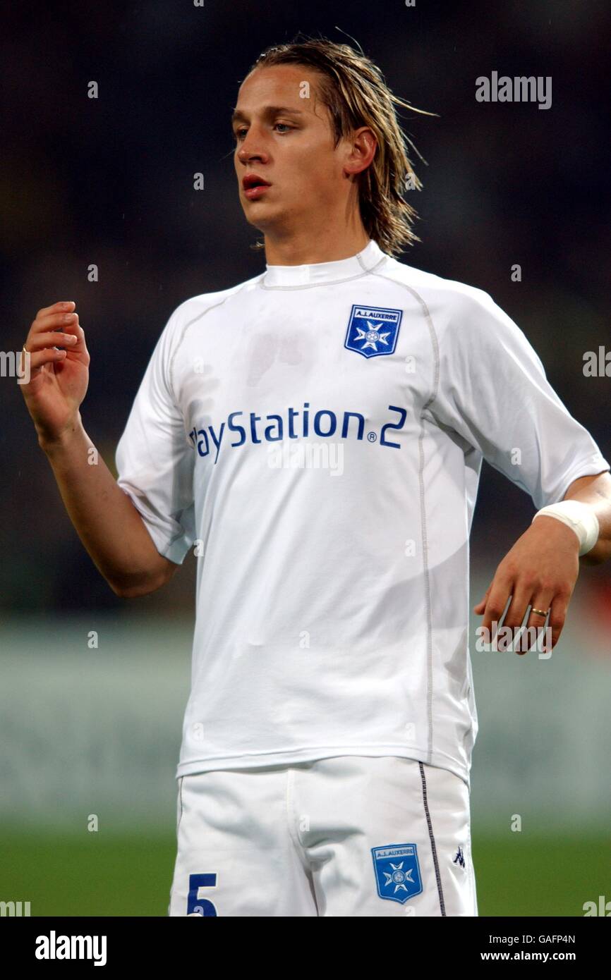 Soccer - UEFA Champions League - Group A - Borussia Dortmund v Auxerre Stock Photo