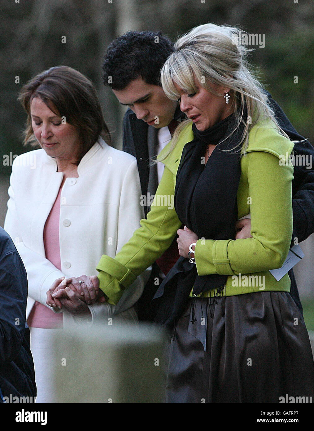 Katy French funeral Stock Photo Alamy