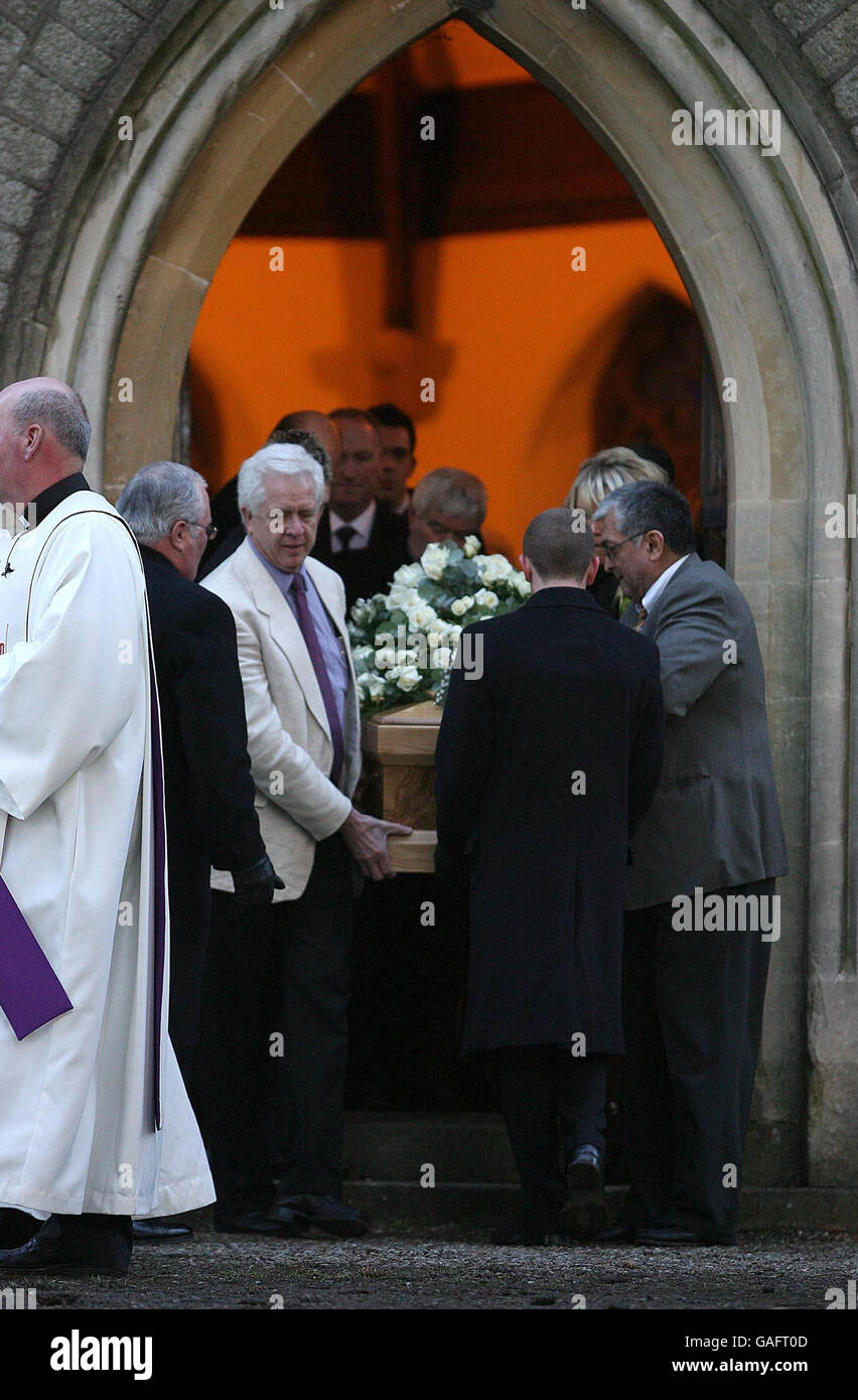 Katy French funeral Stock Photo Alamy