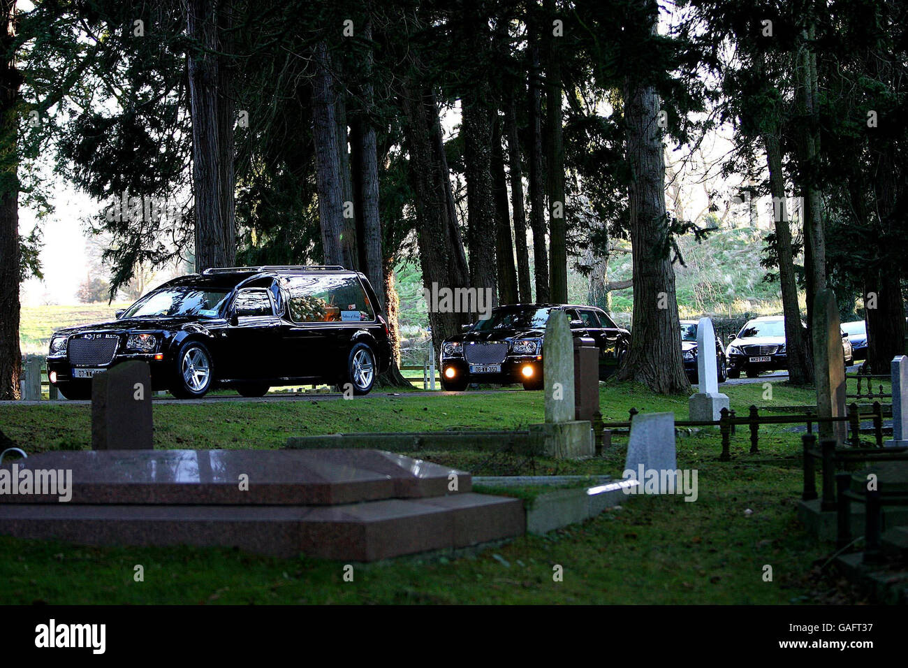 Katy French funeral Stock Photo Alamy