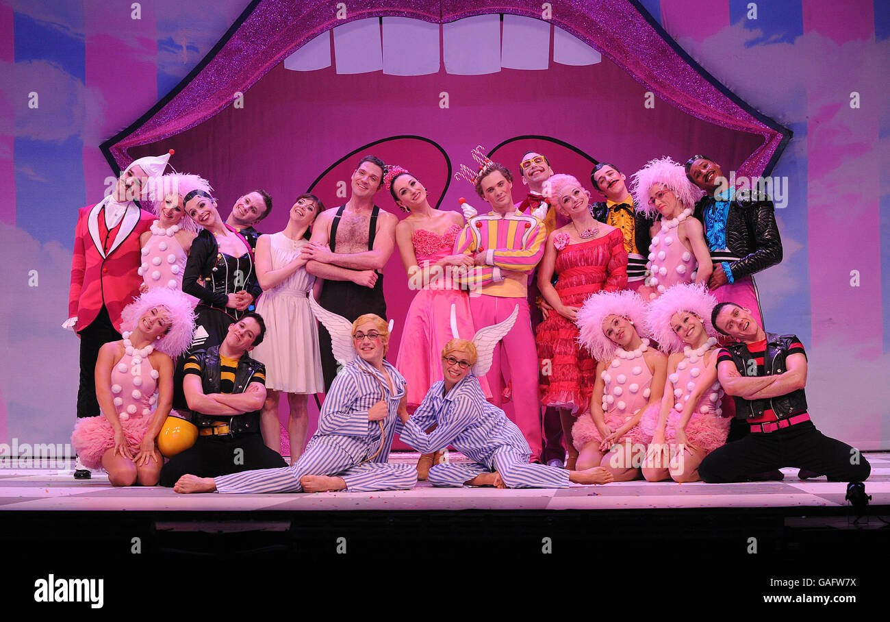 The cast perform Matthew Bourne's Nutcracker an Ambassador Theatre