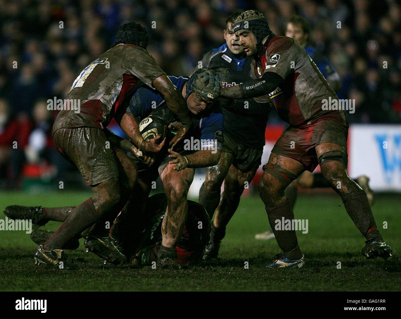 Rugby Union - Guinness Premiership - Bath Rugby v Gloucester Rugby - Recreation Ground Stock Photo