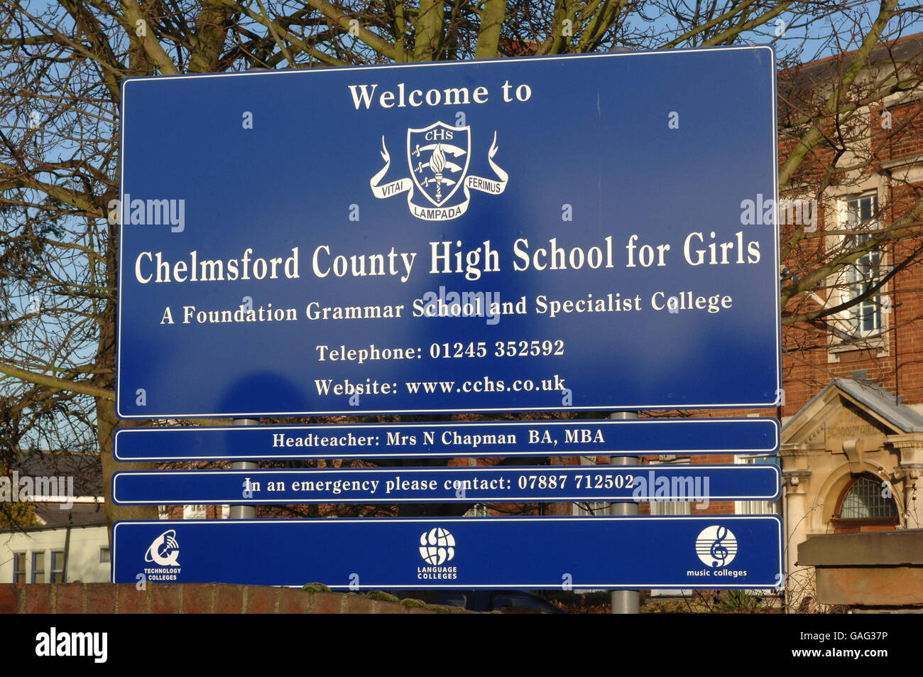 Chelmsford county high school hires stock photography and images Alamy