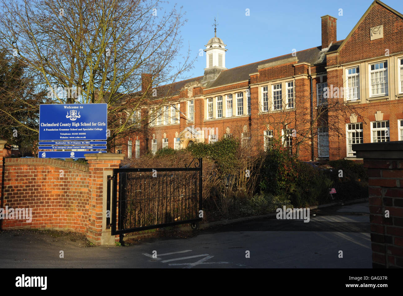 At chelmsford county high school for girls hires stock photography and