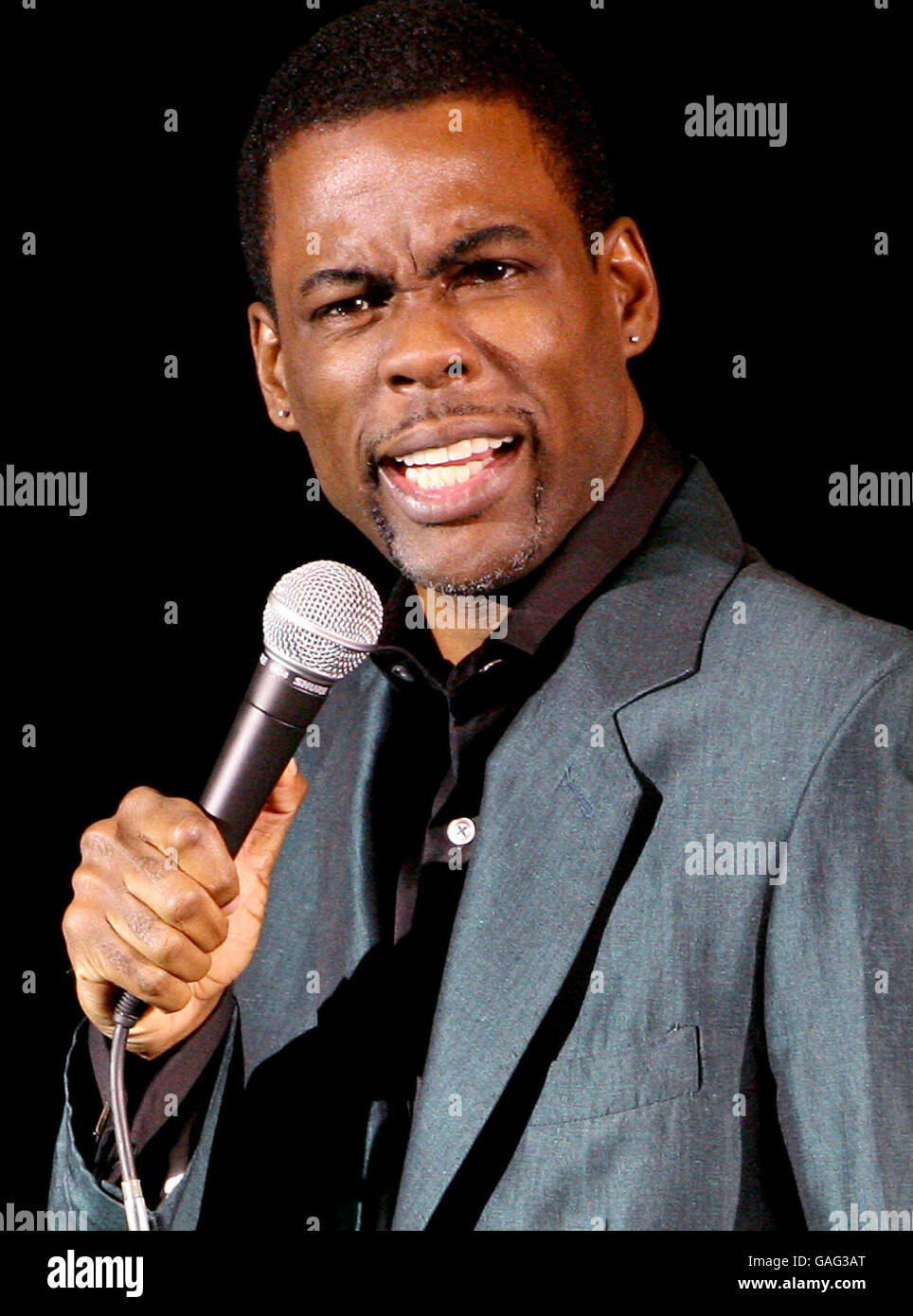 Chris Rock Live - London. American Comedian Chris Rock Performs Live At