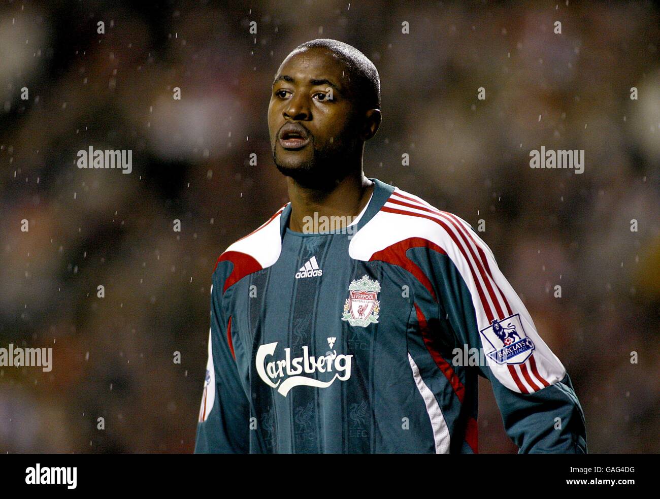 Soccer - FA Cup - Third Round Replay - Liverpool v Luton Town - Anfield. Charles Itandje, Liverpool Stock Photo