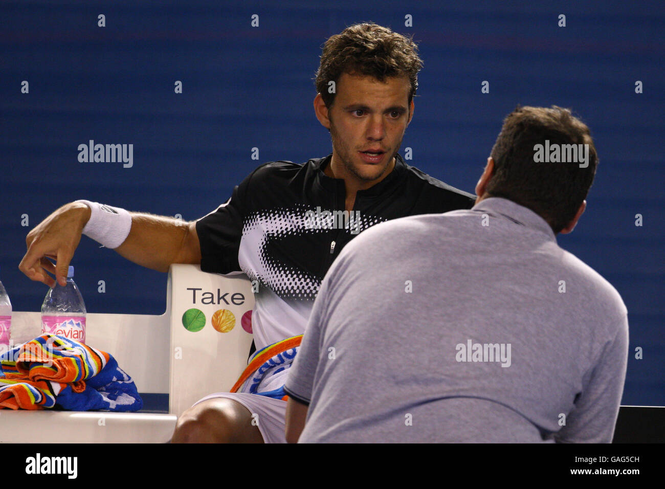 Medical Timeout Tennis medical timeout hi-res stock photography and images - Alamy