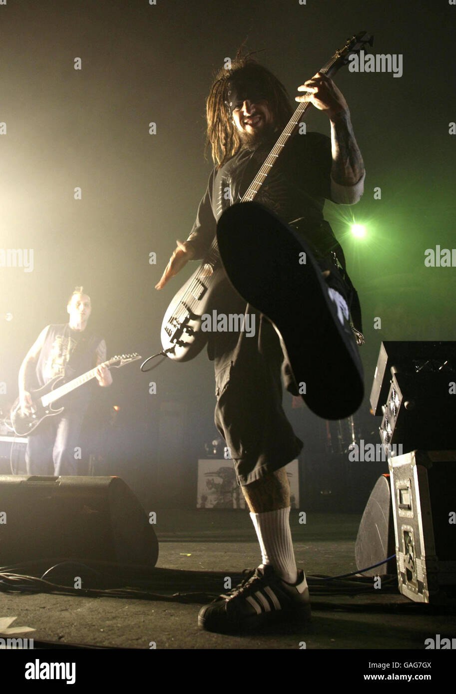 Korn Perform at Brixton Academy - London Stock Photo