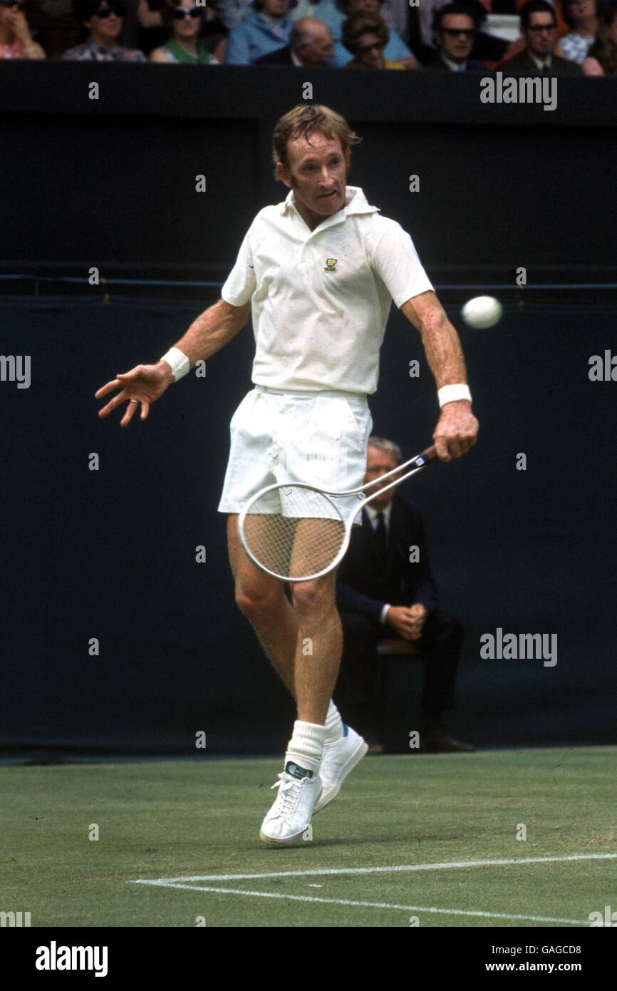 Tennis - Wimbledon Championships - Men's Singles - Rod Laver Stock Photo