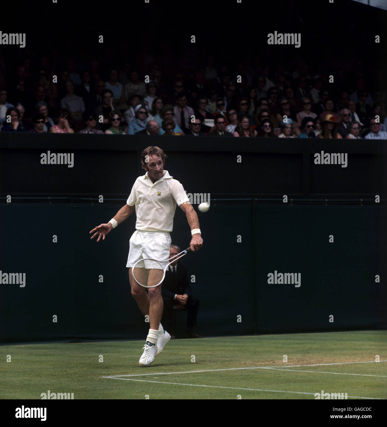 Tennis - Wimbledon Championships - Men's Singles - Rod Laver Stock Photo