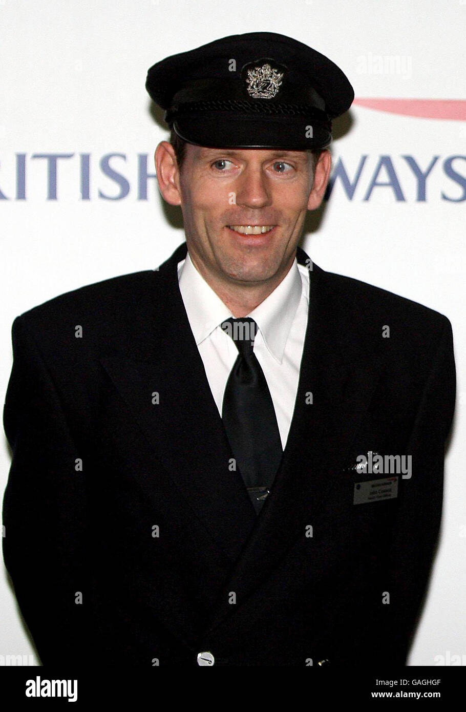 Senior first officer john coward hires stock photography and images