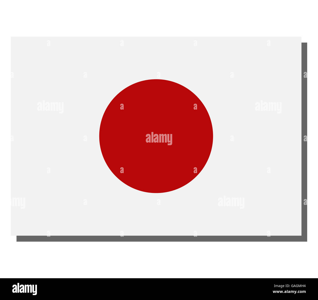 flag of japan Stock Photo Alamy