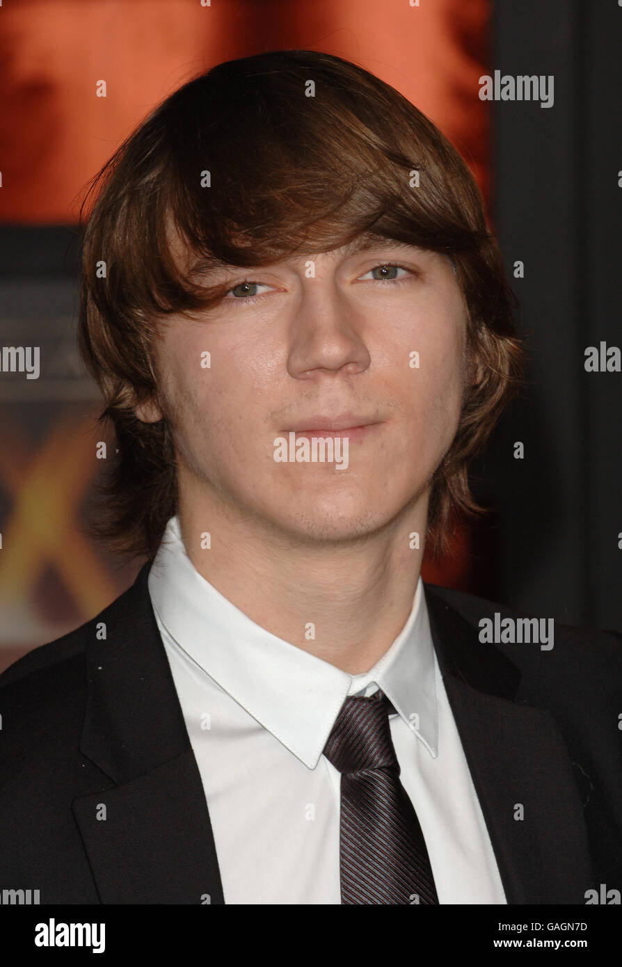 Paul Dano arrives for the Critics' Choice Awards at the Santa Monica Civic Auditorium in Santa Monica, California. Stock Photo