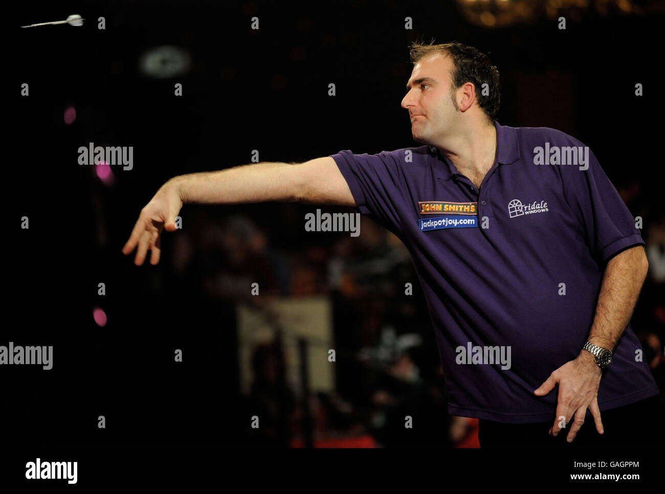 Darts BDO World Darts Championship Frimley Green. Scott Waites in