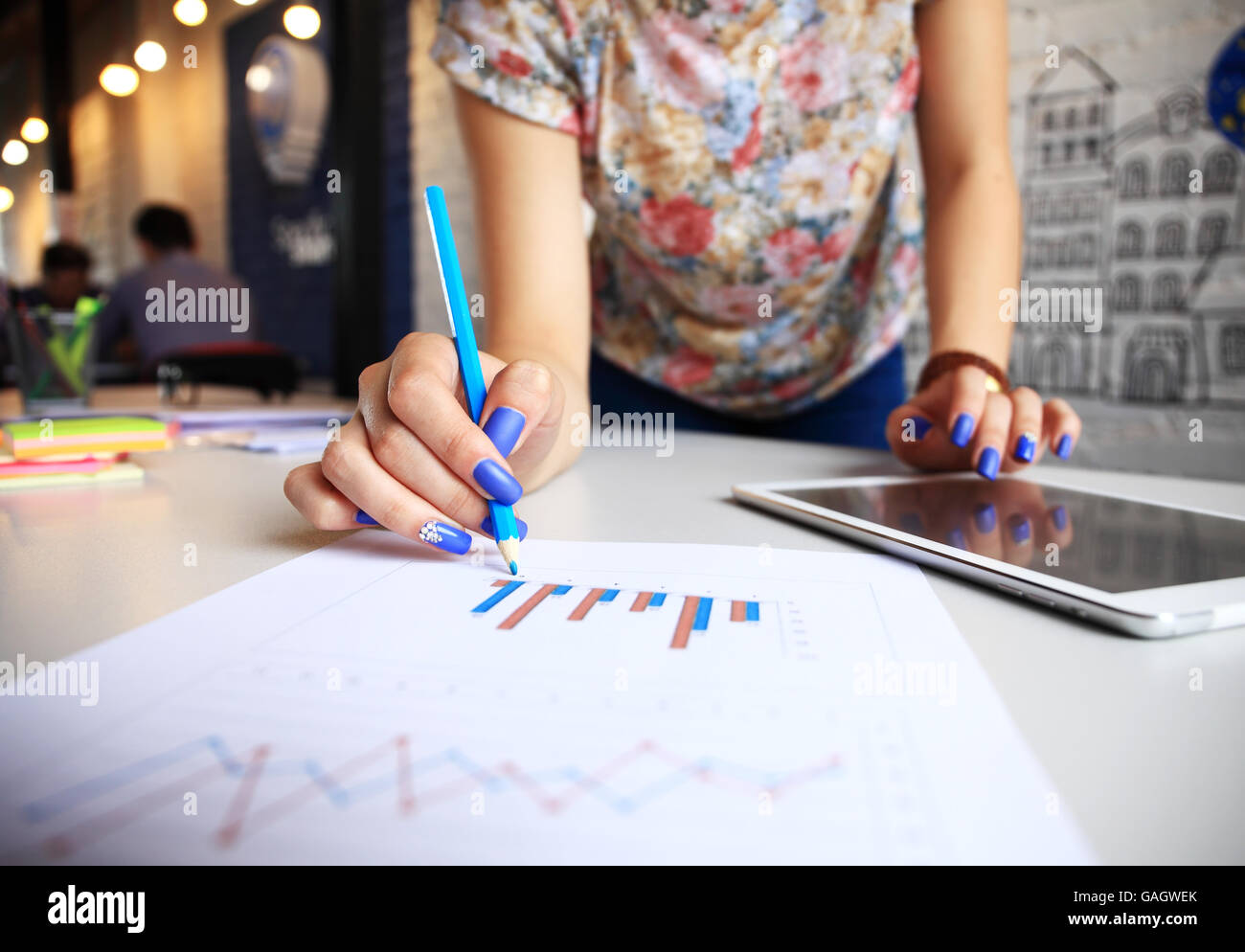 Business People Brainstorm Business Meeting Concept Stock Photo - Alamy