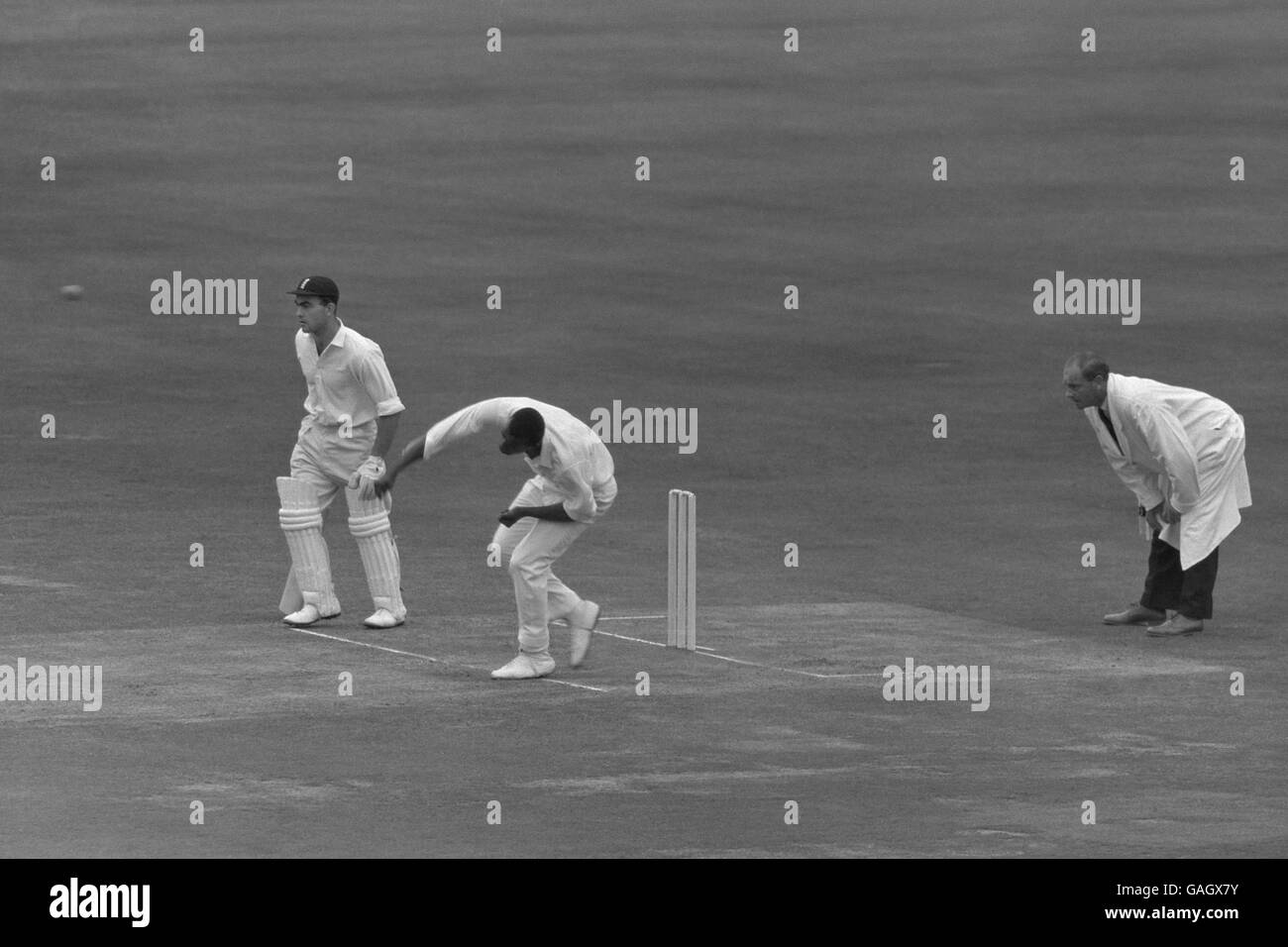 Cricket - Second Test Match - Fourth Day - England v West Indies - Lords Stock Photo