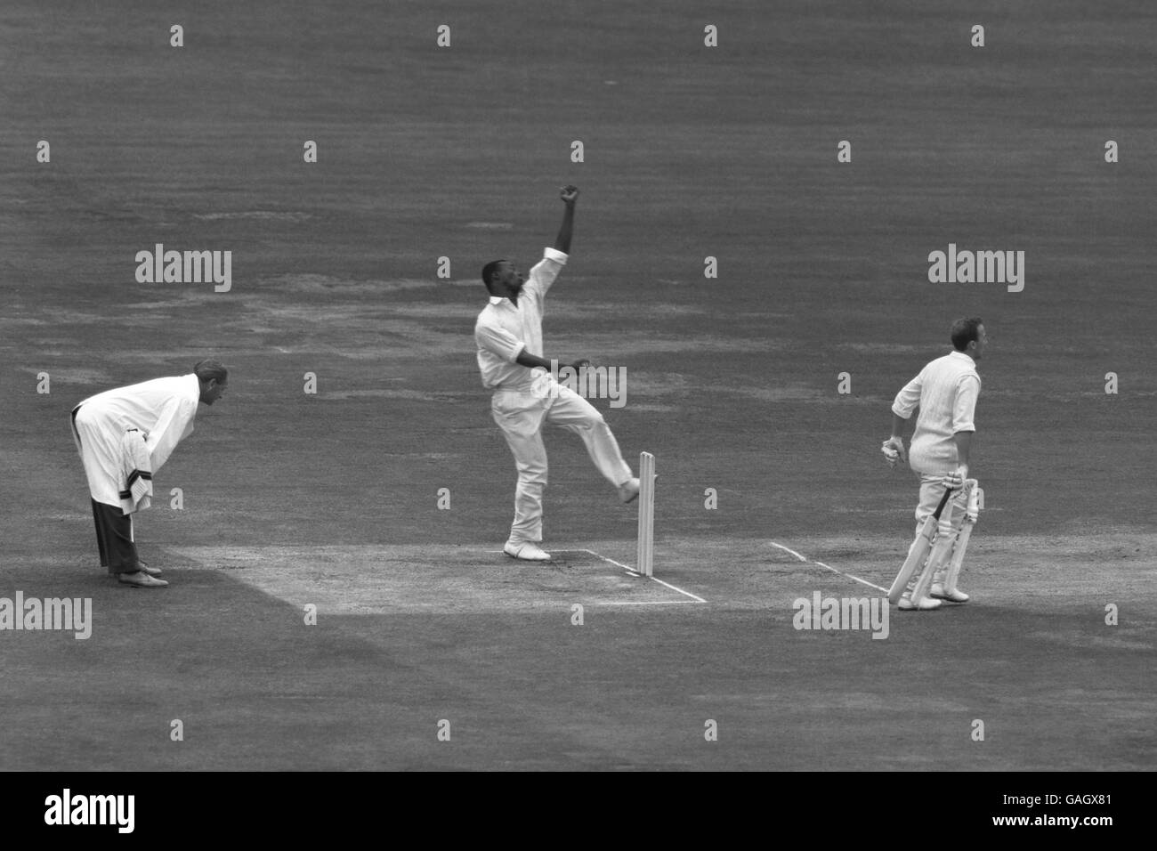 Cricket - Second Test Match - Fourth Day - England v West Indies - Lords Stock Photo
