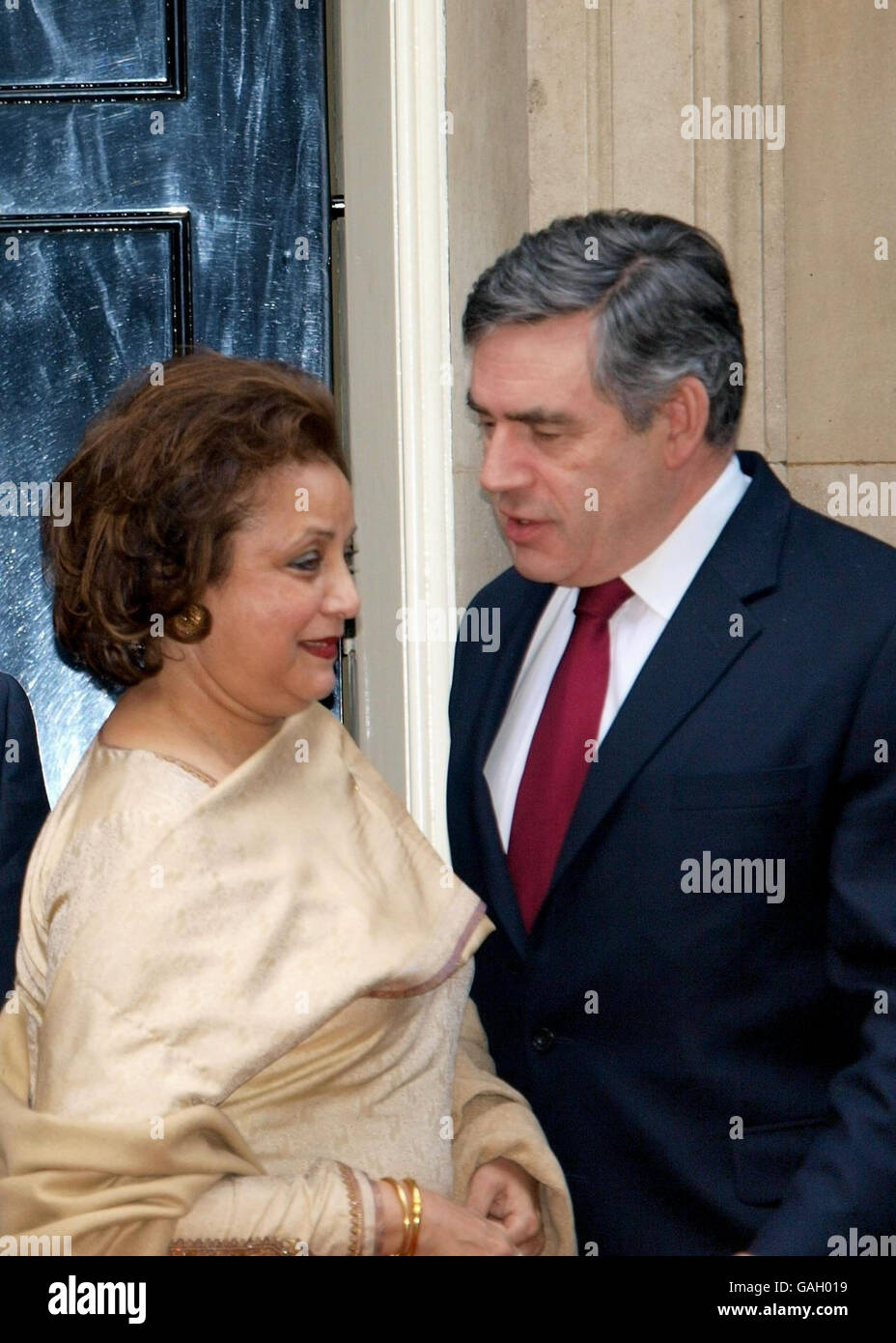 Pakistan president pervez musharraf wife hi-res stock photography and