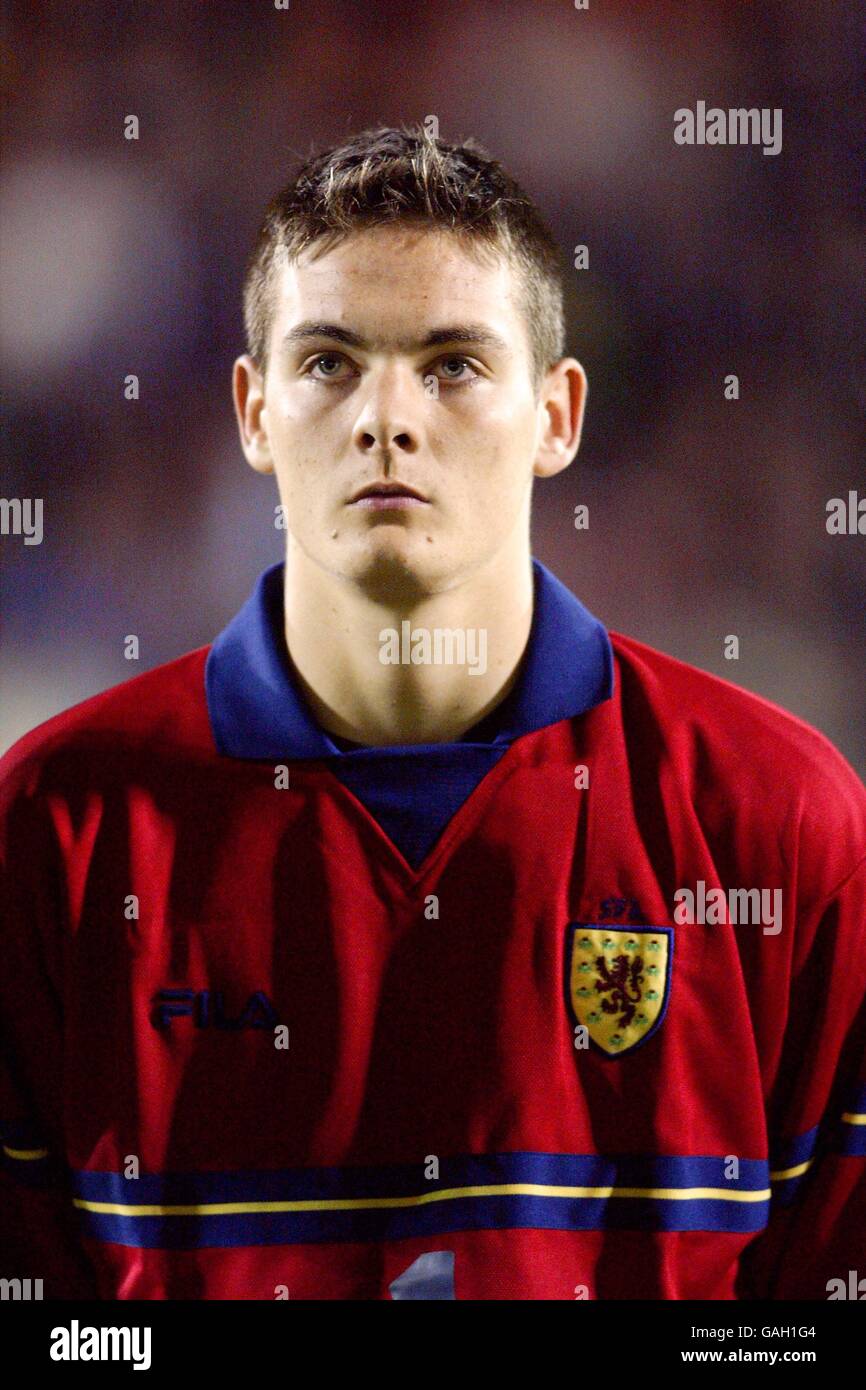 Scotlands goalkeeper craig gordon hires stock photography and images