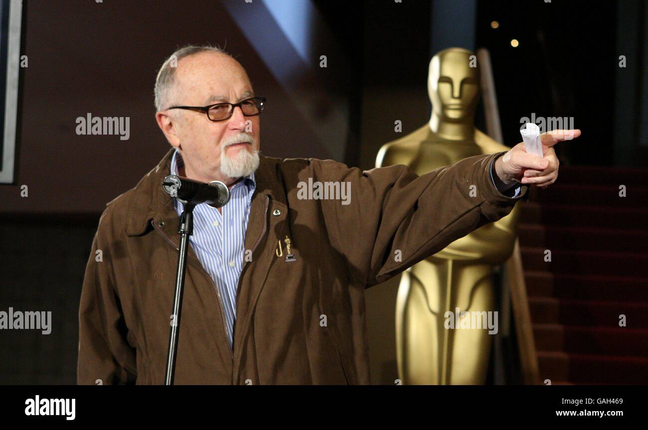 Academy Awards Set Design Los Angeles Stock Photo Alamy