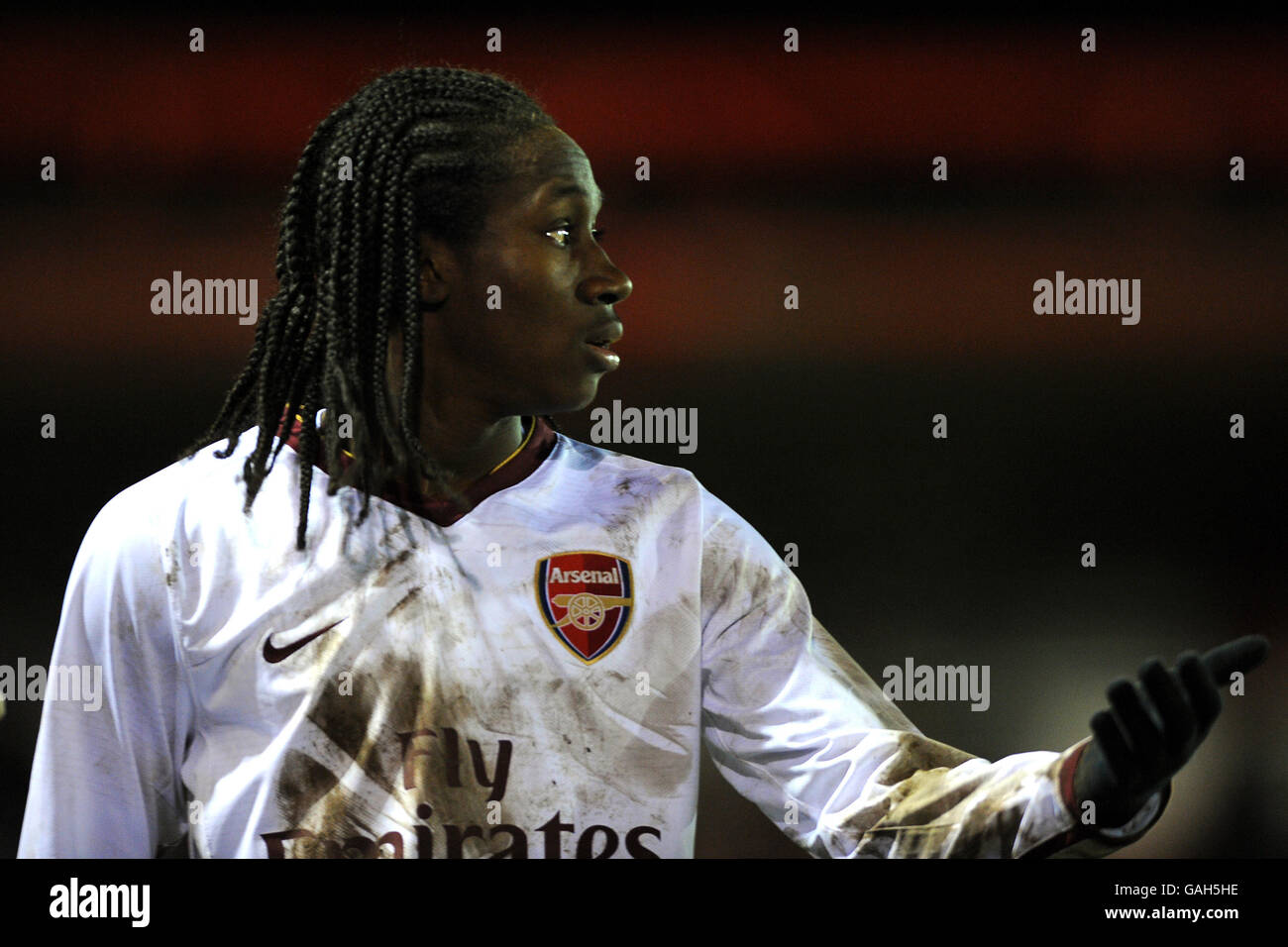 Soccer - FA Youth Cup - Third Round - Burnley v Arsenal - The Fraser Eagle Stadium. Paul Rodgers, Arsenal Stock Photo