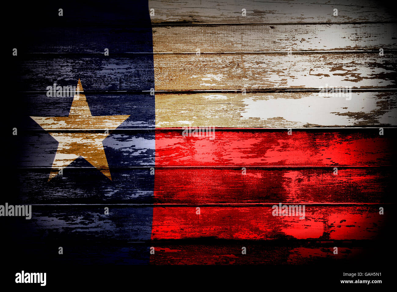Painted texas flag hires stock photography and images Alamy