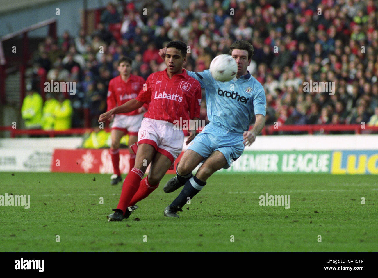 Nottingham forest and rick holden hires stock photography and images
