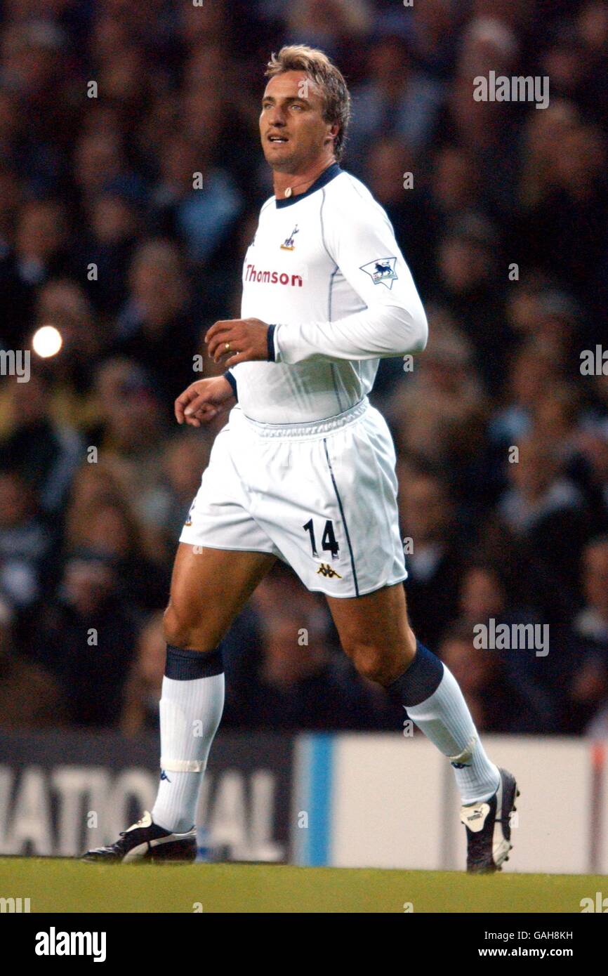 DAVID GINOLA TOTTENHAM HOTSPUR FC 24 September 1997 Stock Photo