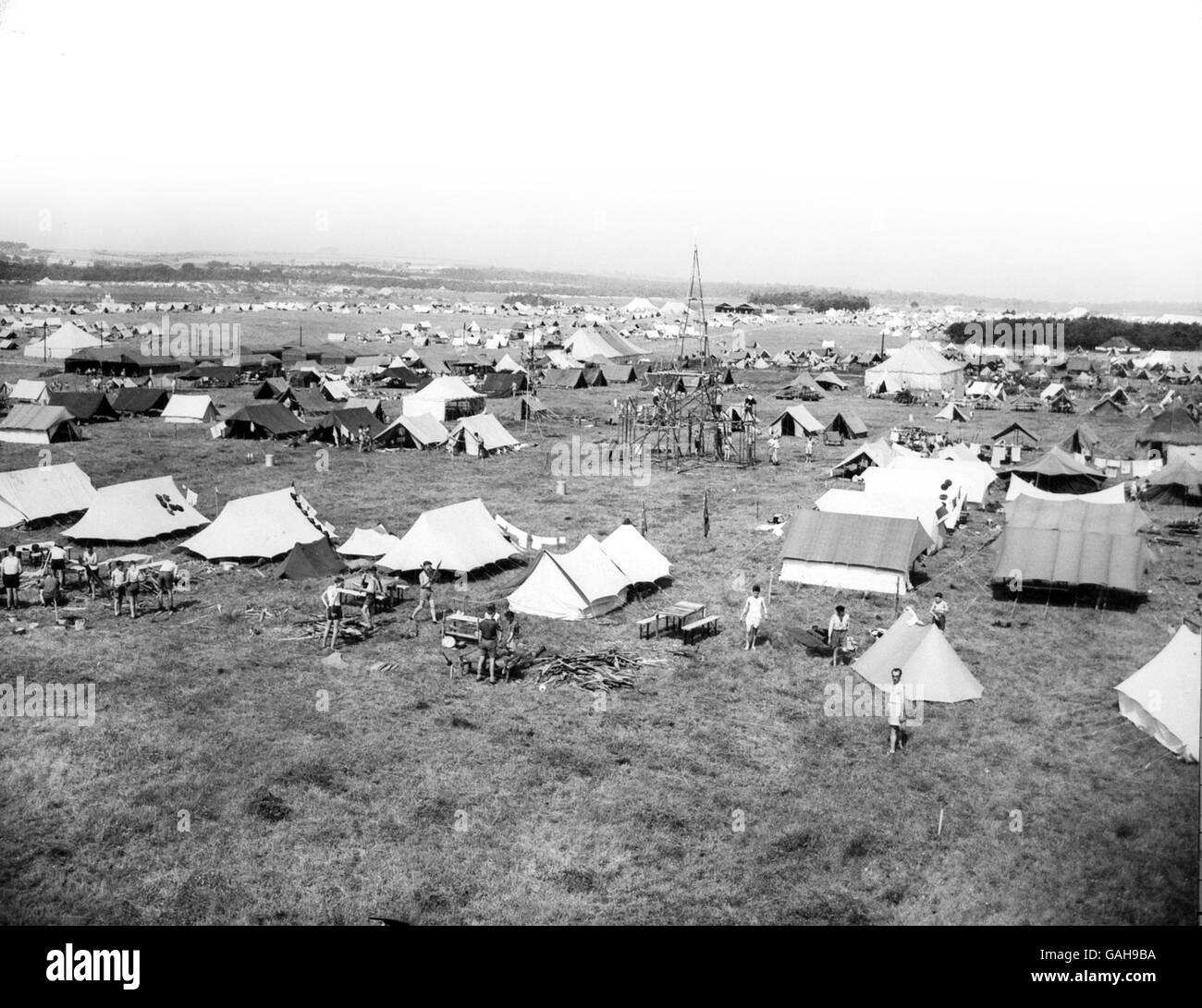 Wiltshire scouts have built framework replica of the salisbury