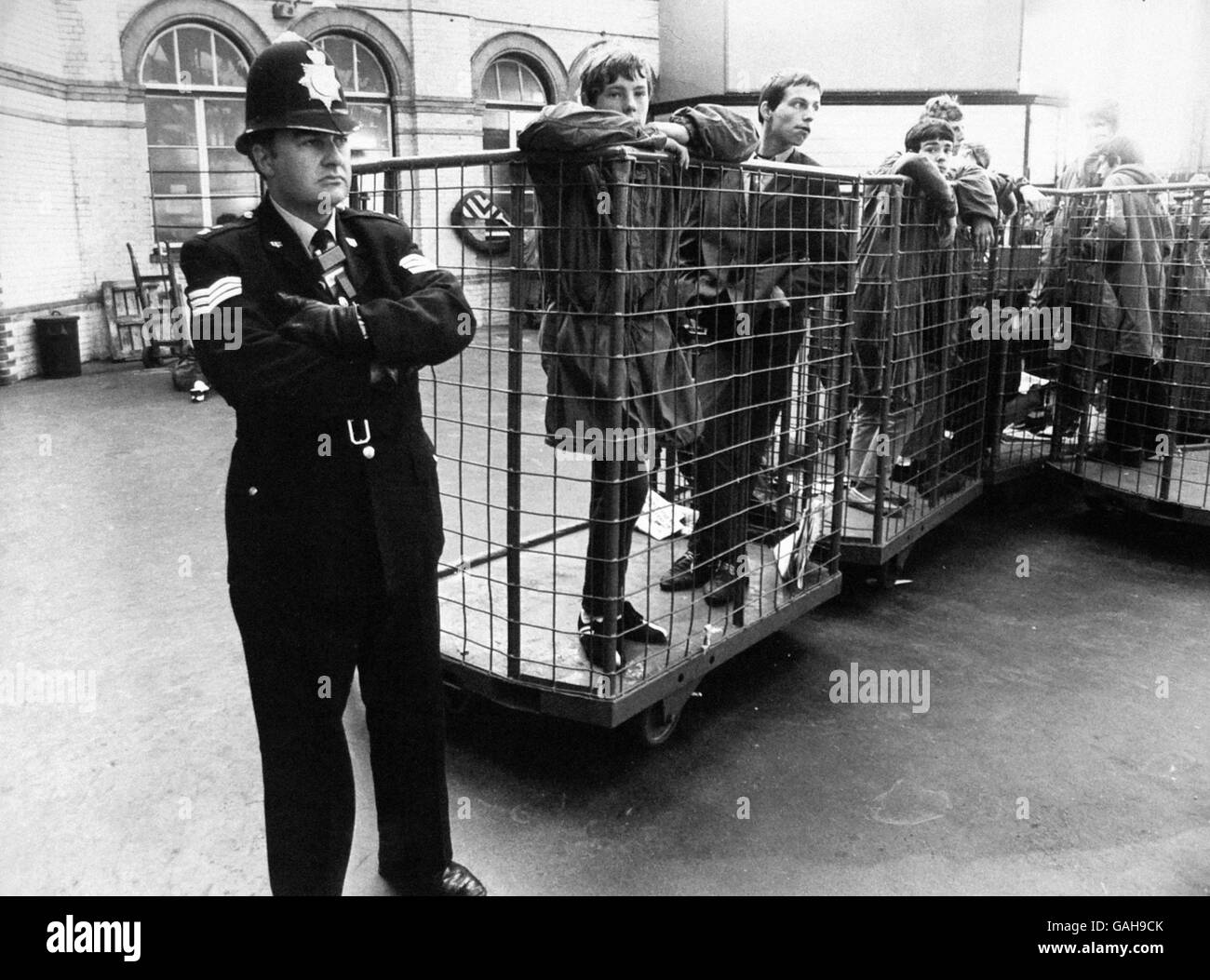 Mods Invade Brighton - 1981 Stock Photo