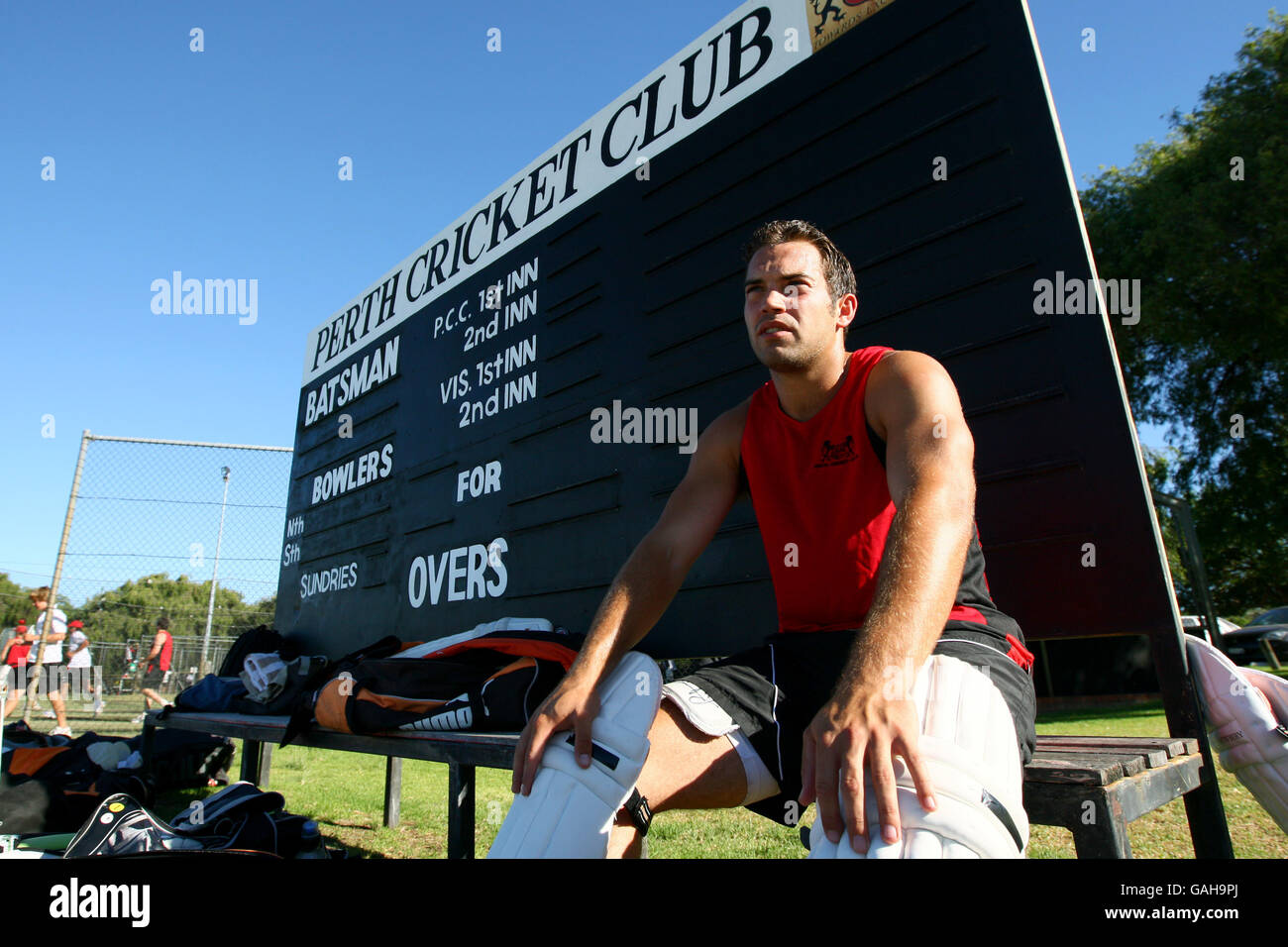 Perth cricket club hires stock photography and images Alamy