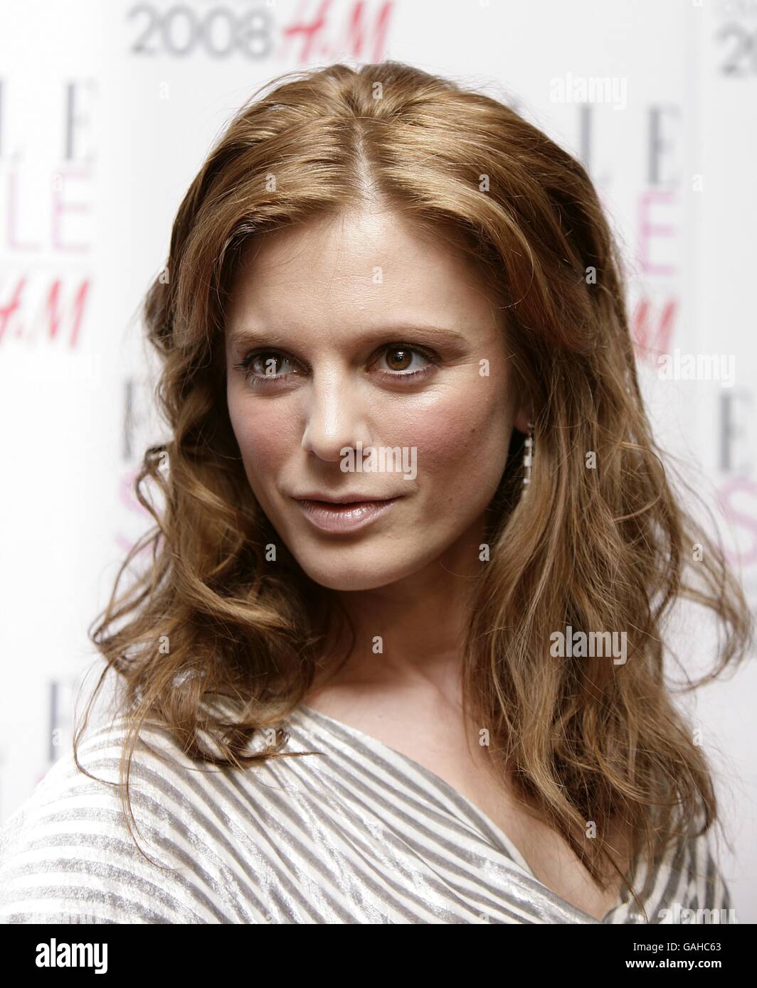 Emilia Fox arrives for the ELLE Style Awards 2008, The Westway, off Latimer Road, W10 Stock Photo