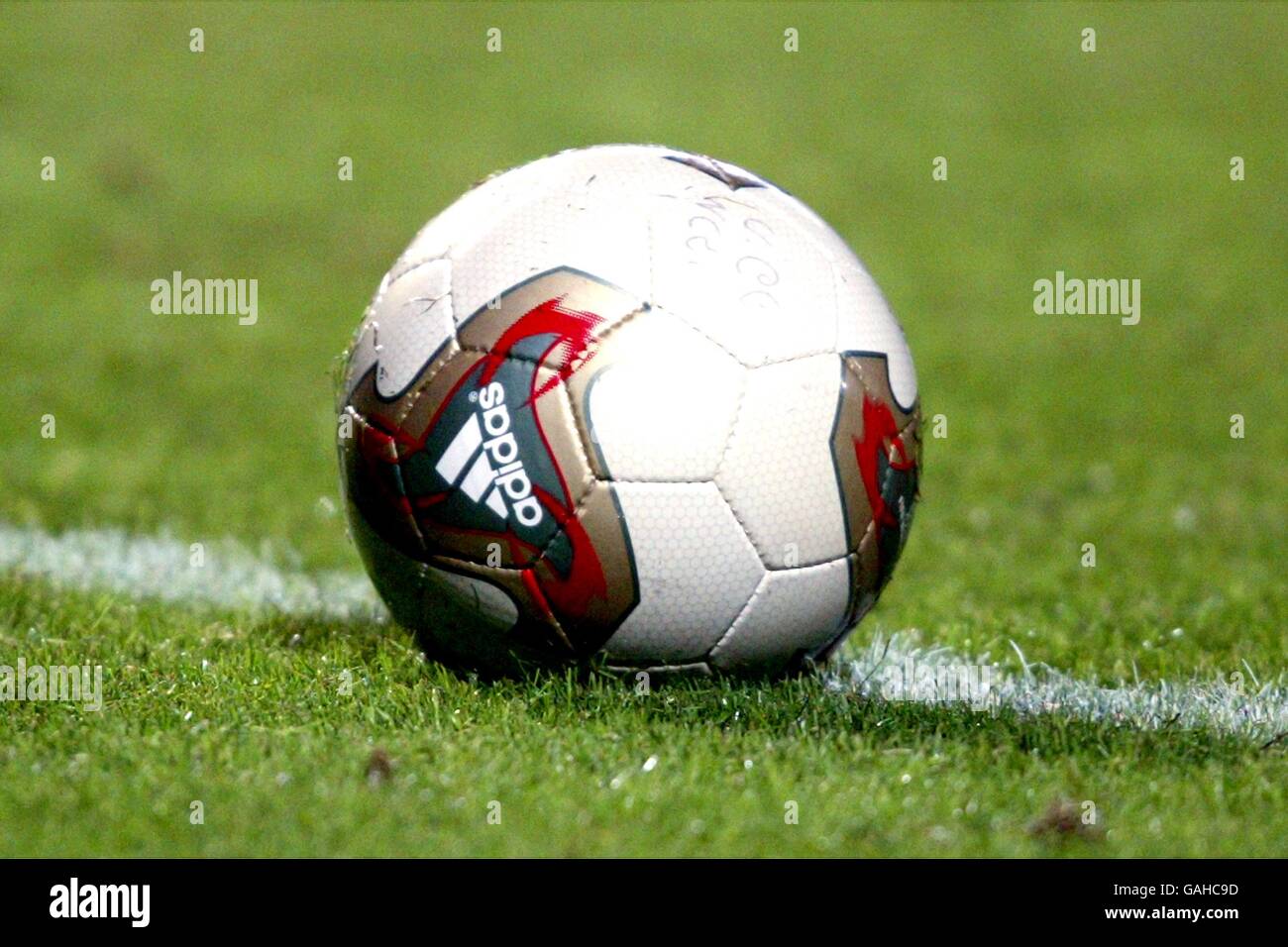 Soccer - UEFA Champions League - Group F - Maccabi Haifa v Manchester United. The Adidas Fevernova football Stock Photo